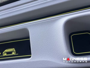 Volkswagen ID. Buzz Interior Upgade Kit - Non Slip Rubber Liner Kit - Yellow Volkswagen ID. Buzz Interior Upgade Kit - Non Slip Rubber Liner Kit - Yellow